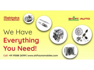 Mahindra Spare Parts Dealer - Shiftautomobiles