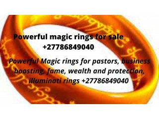 POWERFUL MAGIC RING FOR FAME, LUCK AND PROTECTION +27786849040