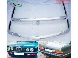 BMWE28 bumper (1981 - 1988) by stainless steel (BMW E28Stoßfänger)