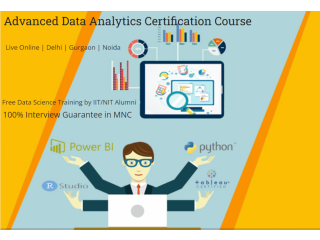 Data Analyst Classes in Delhi with Free Python Certification, 100% Job, SLA Consultants India, 2023 Offer,