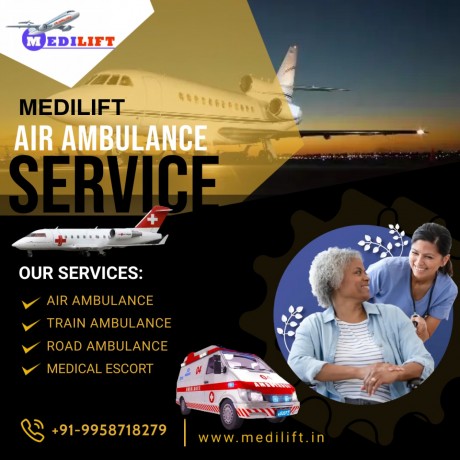 ultimate-commercial-medilift-air-ambulance-services-in-guwahati-with-certified-medicinal-care-big-0