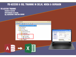 Best MS Access, SQL Training Course, Delhi, Noida, Ghaziabad, 100% Job Support with Best Salary Offer, Free Python Certification,