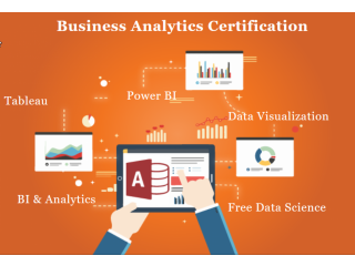 Business Analytics Certification in Delhi with Free Python Course, 100% Job, SLA Consultants India, 2023 Offer