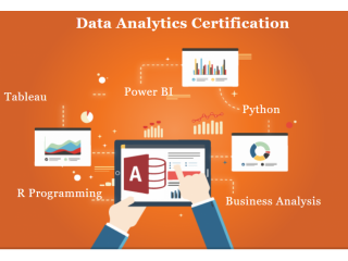 Data Analytics Institute in Delhi, Full Data Analyst Course with 100% Job, Free Python Certification,