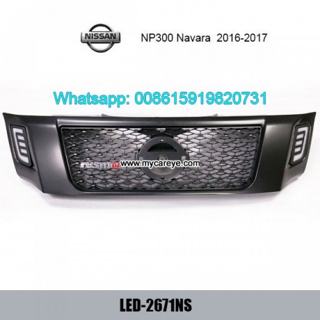 nissan-np300-navara-grills-car-front-bumper-grille-with-led-light-big-0