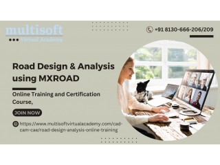 Road Design & Analysis using MXROAD Training Certification Course