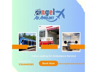 Use the Quickest Air and Train Ambulance in Jabalpur by Angel at anytime