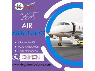 Book the Fastest ICU Air Ambulance Service in Guwahati for Patient Rescue by King