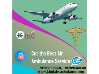 Gain Advanced ICU Support Air Ambulance Service in Coimbatore by King