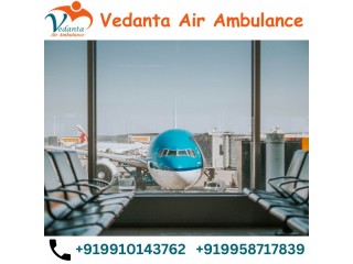 Obtain Vedanta Air Ambulance in Patna with All Emergency Medical Services