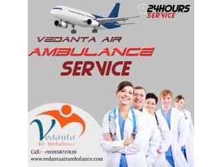 Obtain Top-class CCU Setup by Vedanta Air Ambulance Services in Srinagar