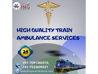 King Train Ambulance in Patna with Top-Class Medical Facilities
