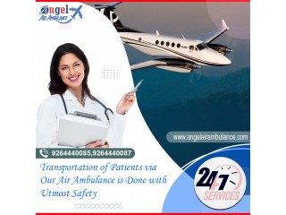 Air and Train Ambulance Service in Patna from Angel at an Affordable Price