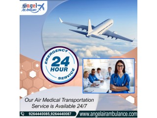 Air and Train Ambulance in Bangalore from Angel with Authorized Medical Endorsement