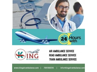 Take Air Ambulance Service in Ranchi by King with any Critical Condition