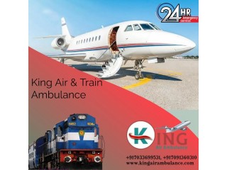 Book Air Ambulance Service in Siliguri by King with an Experienced Panel of Doctors