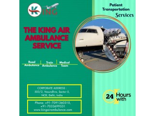 Utilize Air Ambulance Service in Dimapur by King with a Qualified Team of Doctors