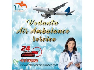 Use Advanced Patient Transfer by Vedanta Air Ambulance Service in Ranchi