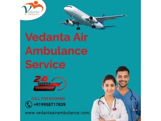 Avail of Vedanta Air Ambulance Service in Guwahati with Up-to-date Medical Equipment