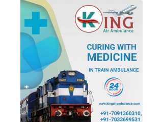 King Train Ambulance in Patna with Matchless Medical Facilities