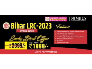 Bihar LRC Recruitment 2023: Online/Offline Coaching and Study Material