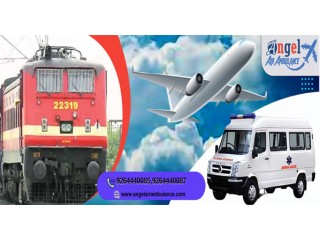 Patient Evacuation Service by Angel Air and Train Ambulance Services in Kolkata