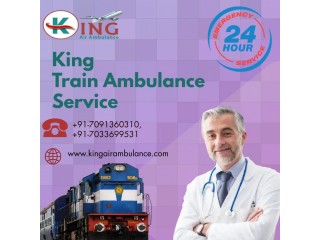 King Train Ambulance in Patna with a Well-Trained Medical Crew