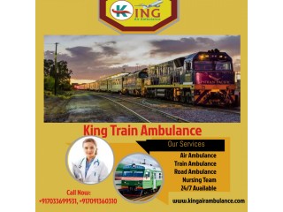 King Train Ambulance in Ranchi with Modern Medical Equipment
