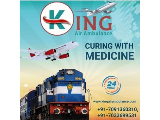 Utilize Air Ambulance Services in Dimapur by King with Top-Notch Medical Facilities