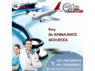 Get Hi-Tech ICU Support Air Ambulance Services in Varanasi by King with Fastest Shifting