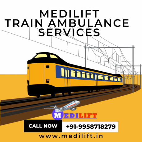 medilift-train-ambulance-in-delhi-with-an-expert-and-specialized-medical-team-big-0