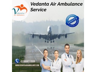 Hire Vedanta Air Ambulance Services in Bhubaneswar with Oxygen Hood Setup