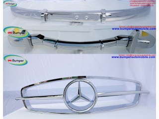 Mercedes 300SL gullwing coupe bumperand front grill(1954-1957)