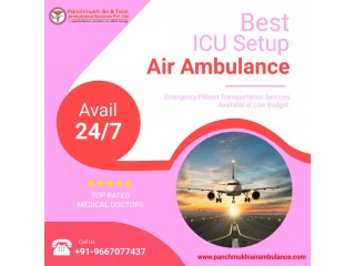 Get a Skilled Medical Team by Panchmukhi Air Ambulance Services in Patna