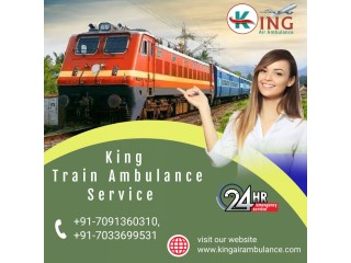 King Train Ambulance in Patna with Advanced Life-Saving Facilities