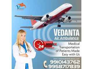 Obtain Modern ICU Setup by Vedanta Air Ambulance Services in Gorakhpur