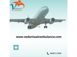 Utilize Vedanta Air Ambulance Services in Siliguri with Advanced Oxygen Cylinder