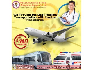 Get the Most Advanced Panchmukhi Air Ambulance Services in Gaya at Affordable Cost