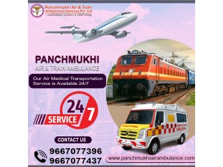 Take a Low-Cost Panchmukhi Air Ambulance Services in Ranchi with Curative Care