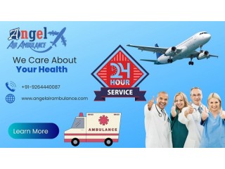 Get Air Ambulance Service in Jamshedpur by Angel for Hassle-Free Patient Transfer