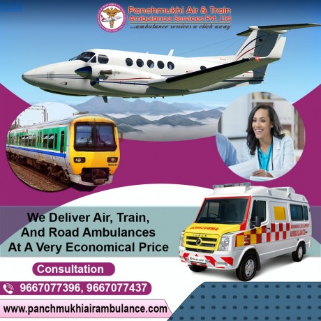 hire-low-cost-air-ambulance-service-in-gwalior-with-ventilator-setup-by-panchmukhi-big-0