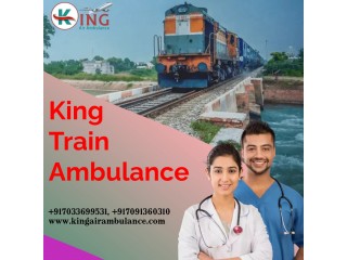 Hire King Train Ambulance Service in Patna with Specialist Medical Team