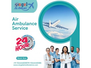 Use the Top Notch Medical Enhanced By Angel Air Ambulance in Delhi at Low Cost