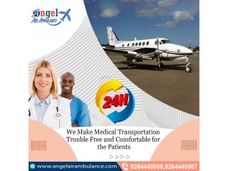 Use the Best Angel Air Ambulance Service In Guwahati with ICU Setup for Quick Shifting