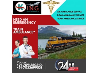 King Train Ambulance Service in Chennai with the Best Quality Medical Solutions