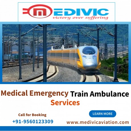 medivic-aviation-train-ambulance-service-in-patna-with-well-expert-medical-team-big-0