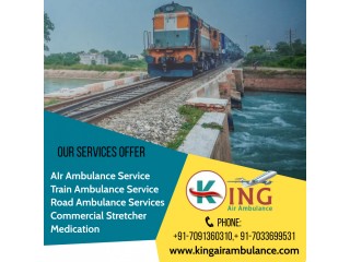 King Train Ambulance Service in Patna with Matchless Medical Facilities