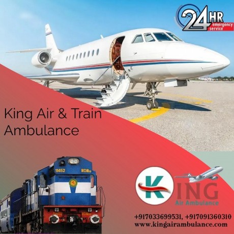 pick-best-air-ambulance-in-raipur-by-king-with-top-notch-medical-support-big-0