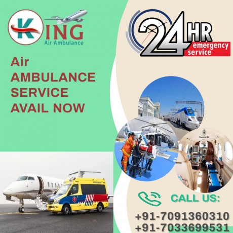 gain-air-ambulance-services-in-ranchi-by-king-with-knowledgeable-medical-crew-big-0