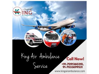 Select Unexampled Air Ambulance Services in Kolkata by King